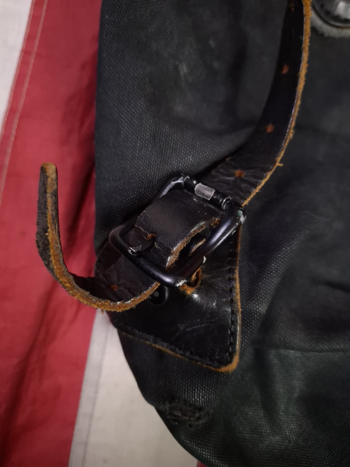 오리지날 90's 포터 PORTER 미군 TYPE 캔버스 빈티지 더블백 상품이미지6