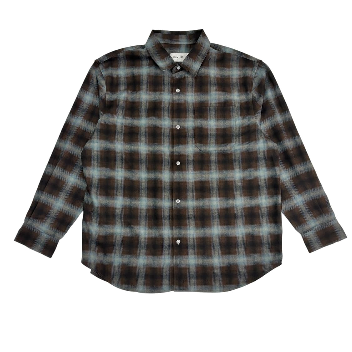 키뮤어 플란넬 체크 셔츠 상품이미지1