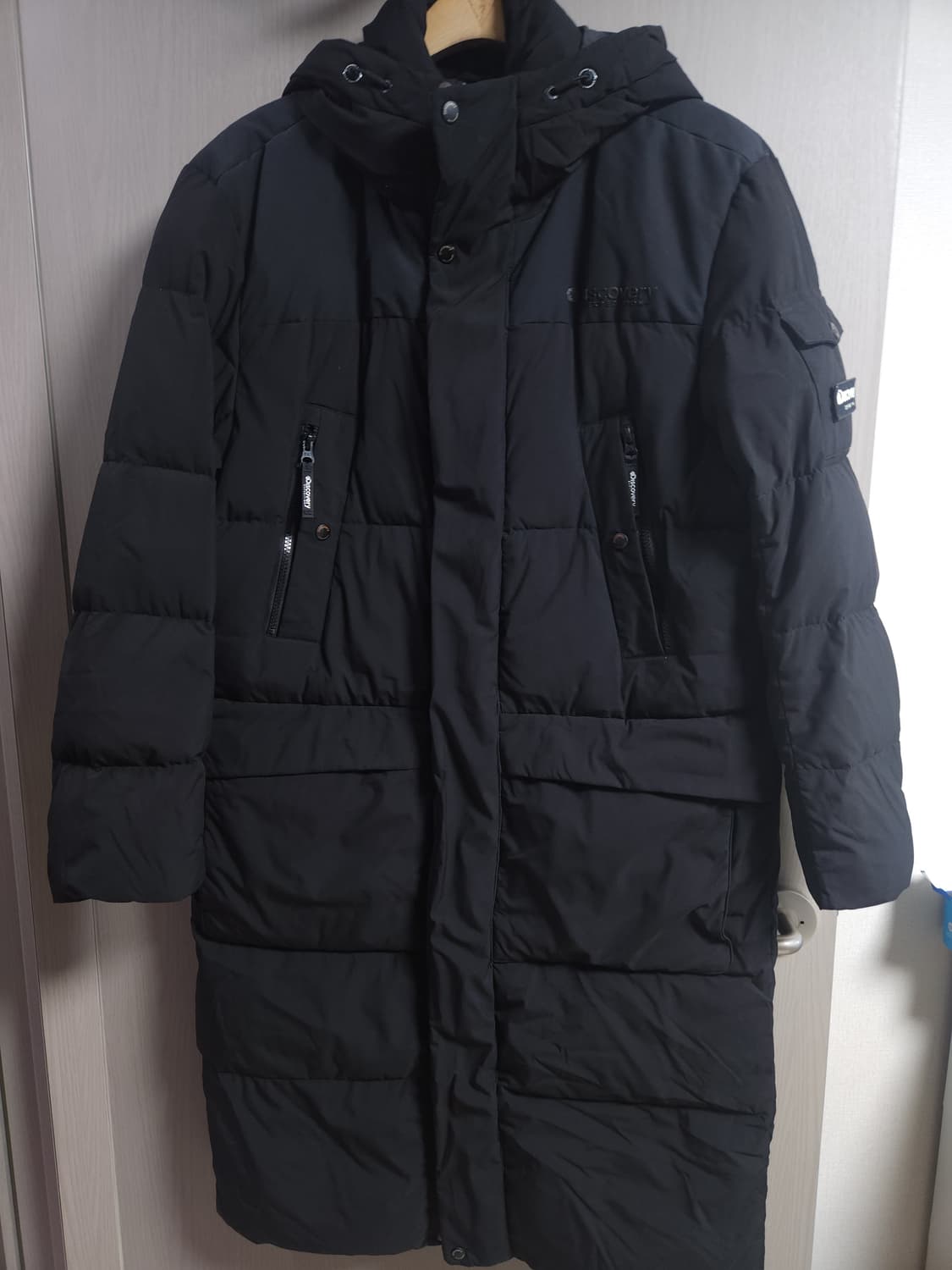 디스커버리 덕다운 롱패딩, M 상품이미지1
