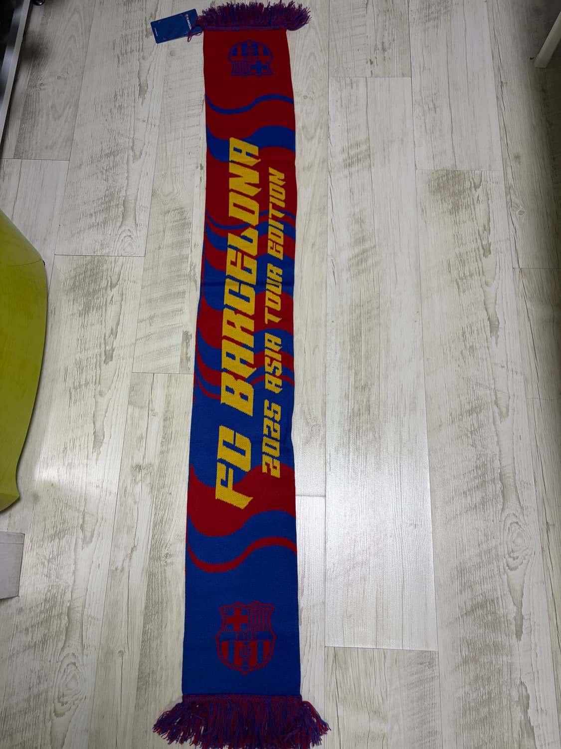 [OS]FC 바르셀로나 2025 아시아 투어 머플러 새상품 상품이미지3