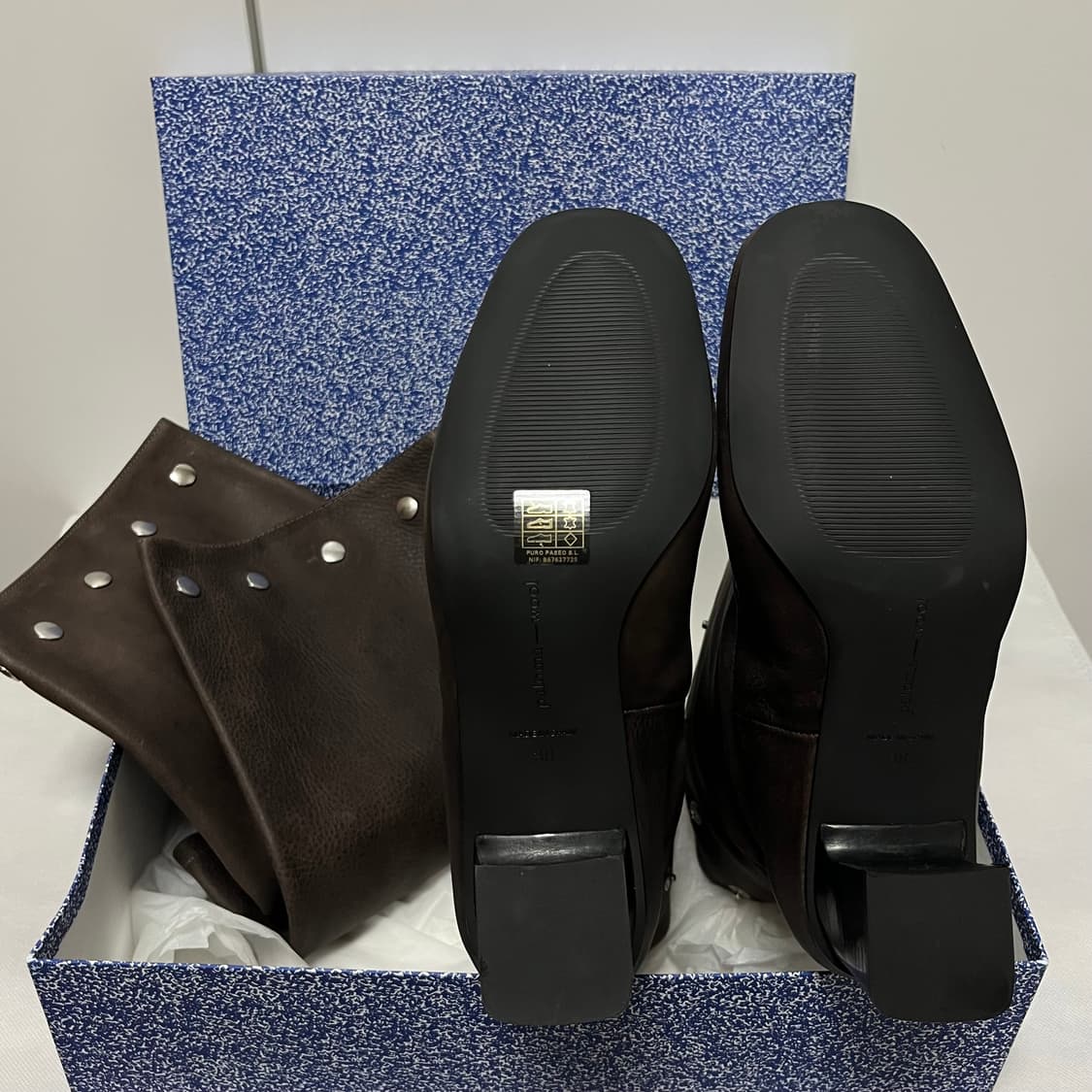 [38,39]팔로마울 Jolie 졸리 스냅부츠/다크 브라운 상품이미지3