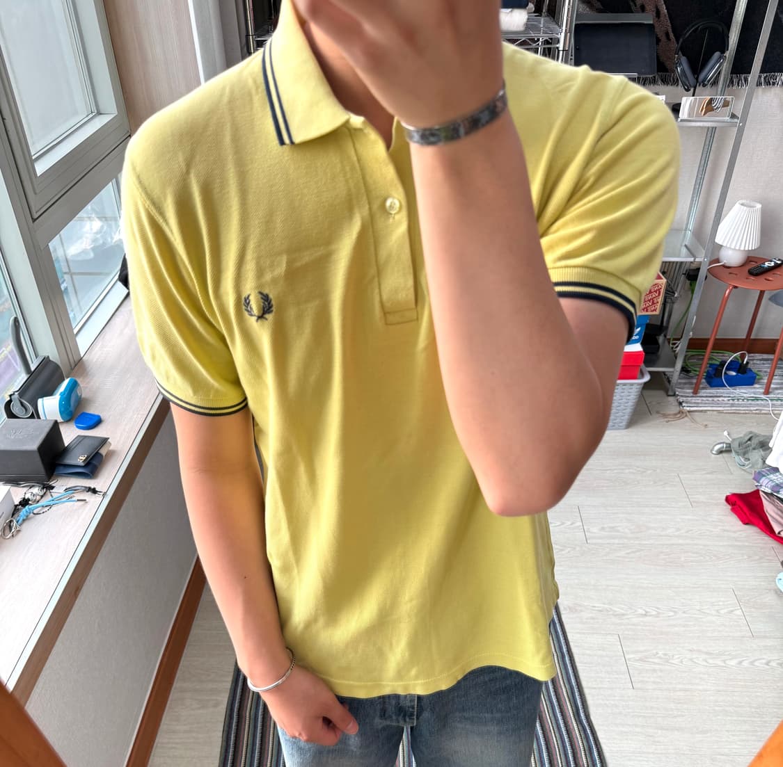 프레드페리 카라 반팔 상품이미지1