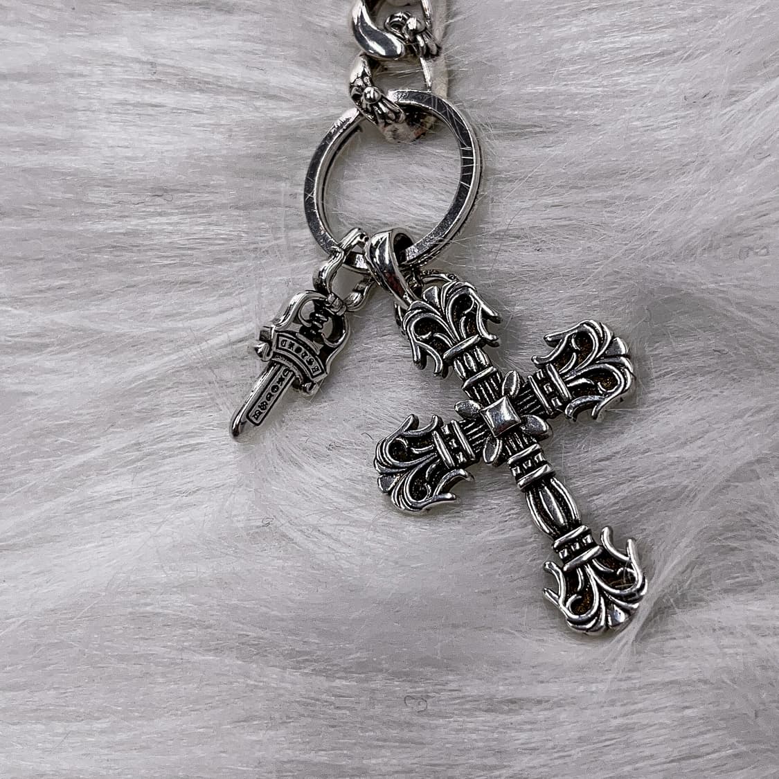 Vintage Long Chain Keyring 상품이미지2