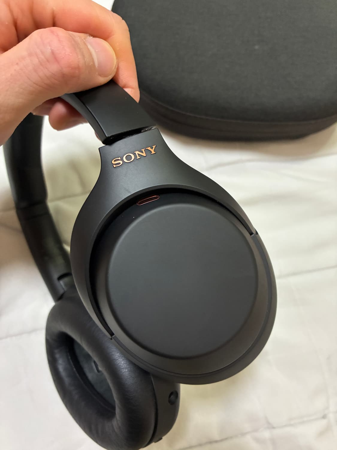 소니 WH-1000XM4 헤드폰 블랙 상품이미지6