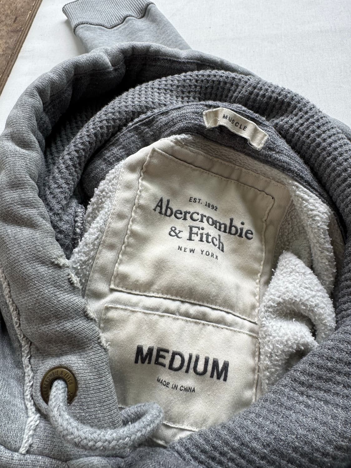 abercrombie 아베크롬비 자수 후드 상품이미지6