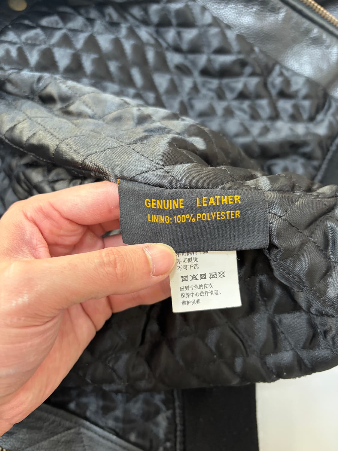 알파인더스트리 ma-1 레더 봄버 자켓 상품이미지7