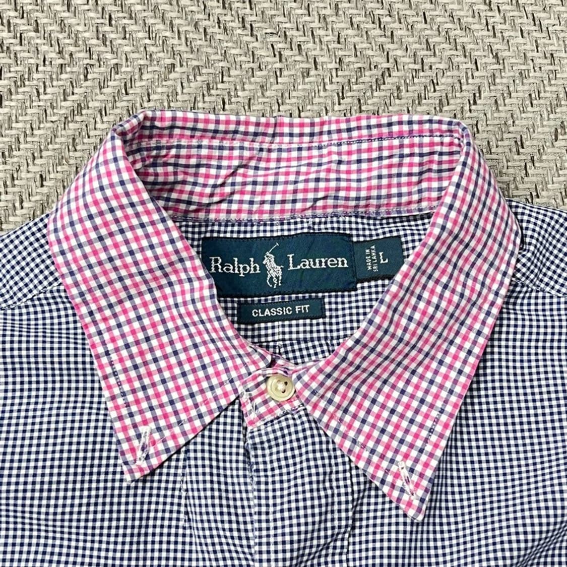 폴로랄프로렌 클래식핏 체크 셔츠 v0662 상품이미지5