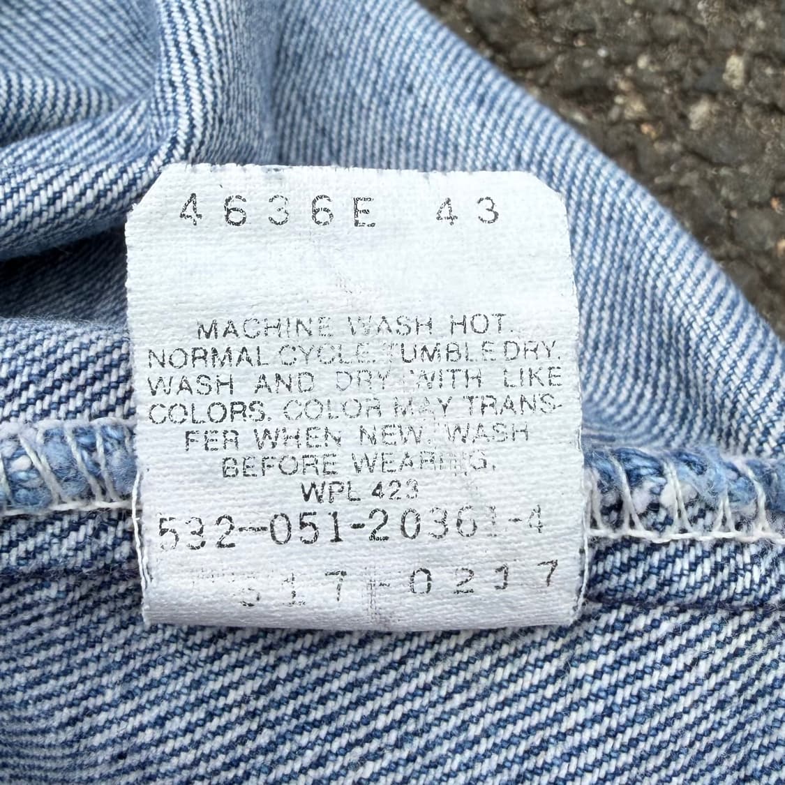 90s USA 빈티지 리바이스 517 W36 L31 부츠컷 상품이미지9