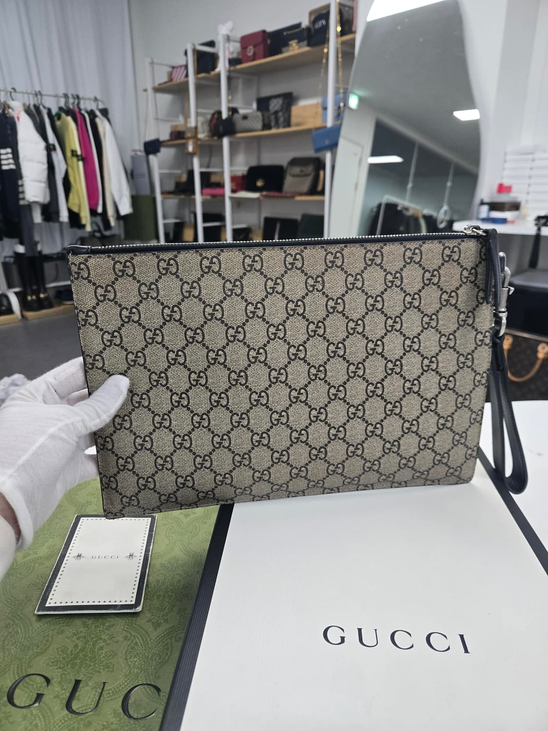 [50%세일] 구찌 꿀벌 클러치백 상품이미지2