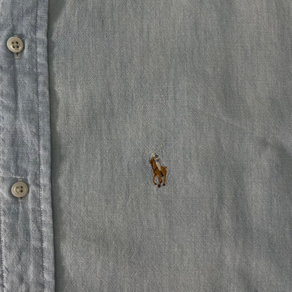 100 폴로랄프로렌 데님 코튼 셔츠 상품이미지3