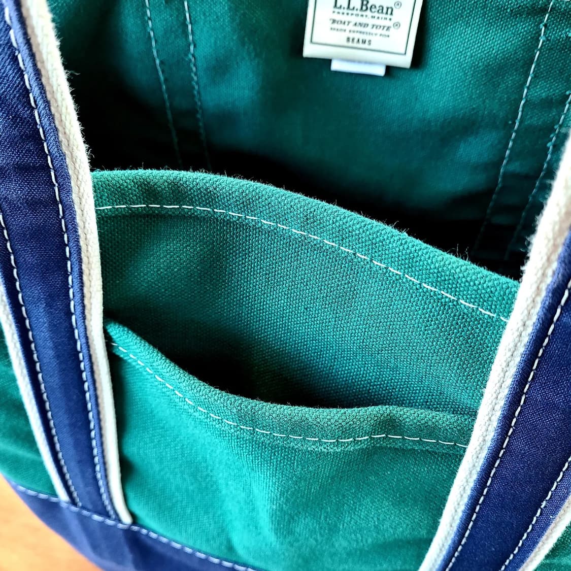 엘엘빈 x 빔즈 빅사이즈 토트백 L.L bean 상품이미지7