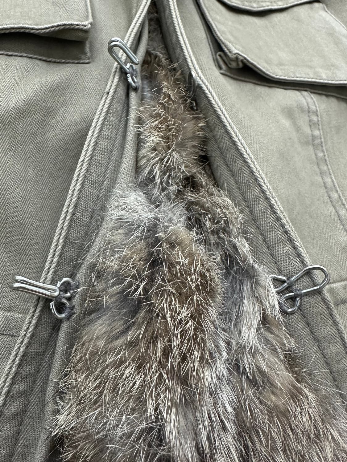 퍼 트리밍 자켓 상품이미지5