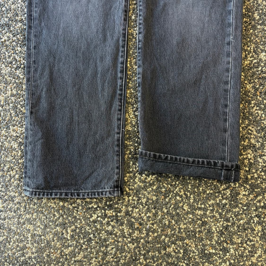 리바이스 501 그레이 데님 팬츠 (36) 상품이미지3