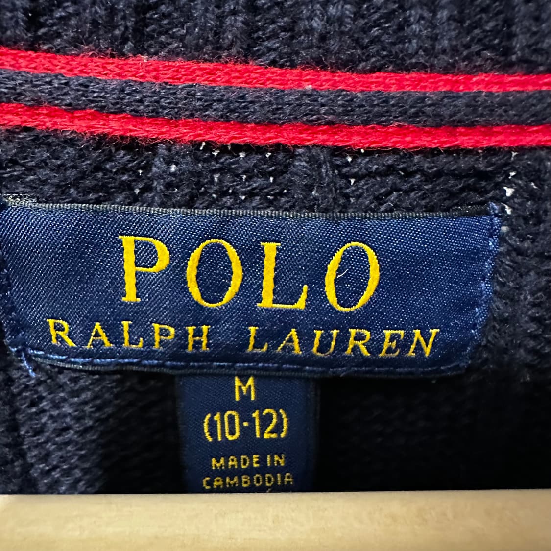 폴로 랄프로렌 꽈배기 니트 상품이미지3