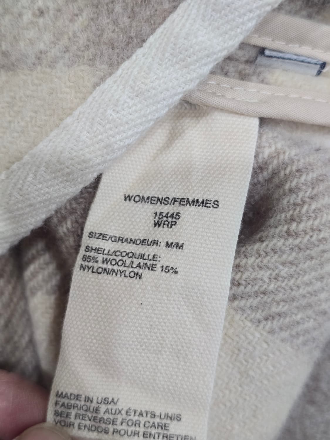 울리치 체크 후드 판쵸 케이프 미국 브랜드 상품이미지2