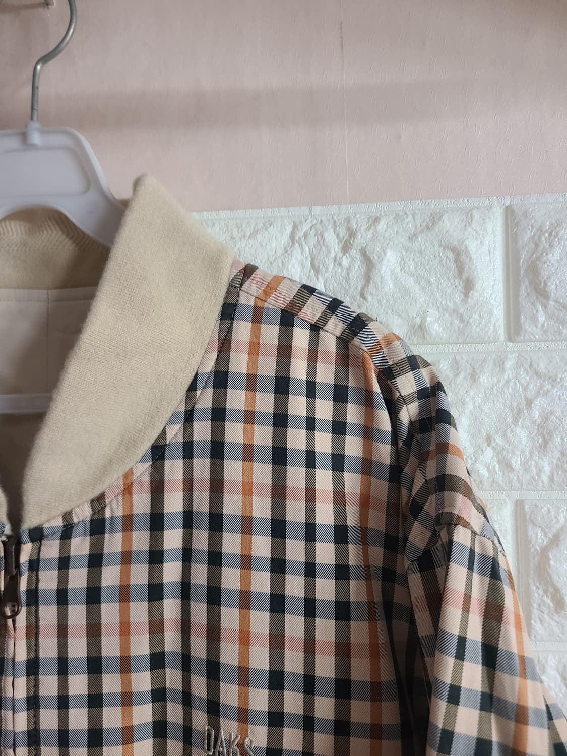 닥스 체크 양면 점퍼(100-105) 상품이미지3