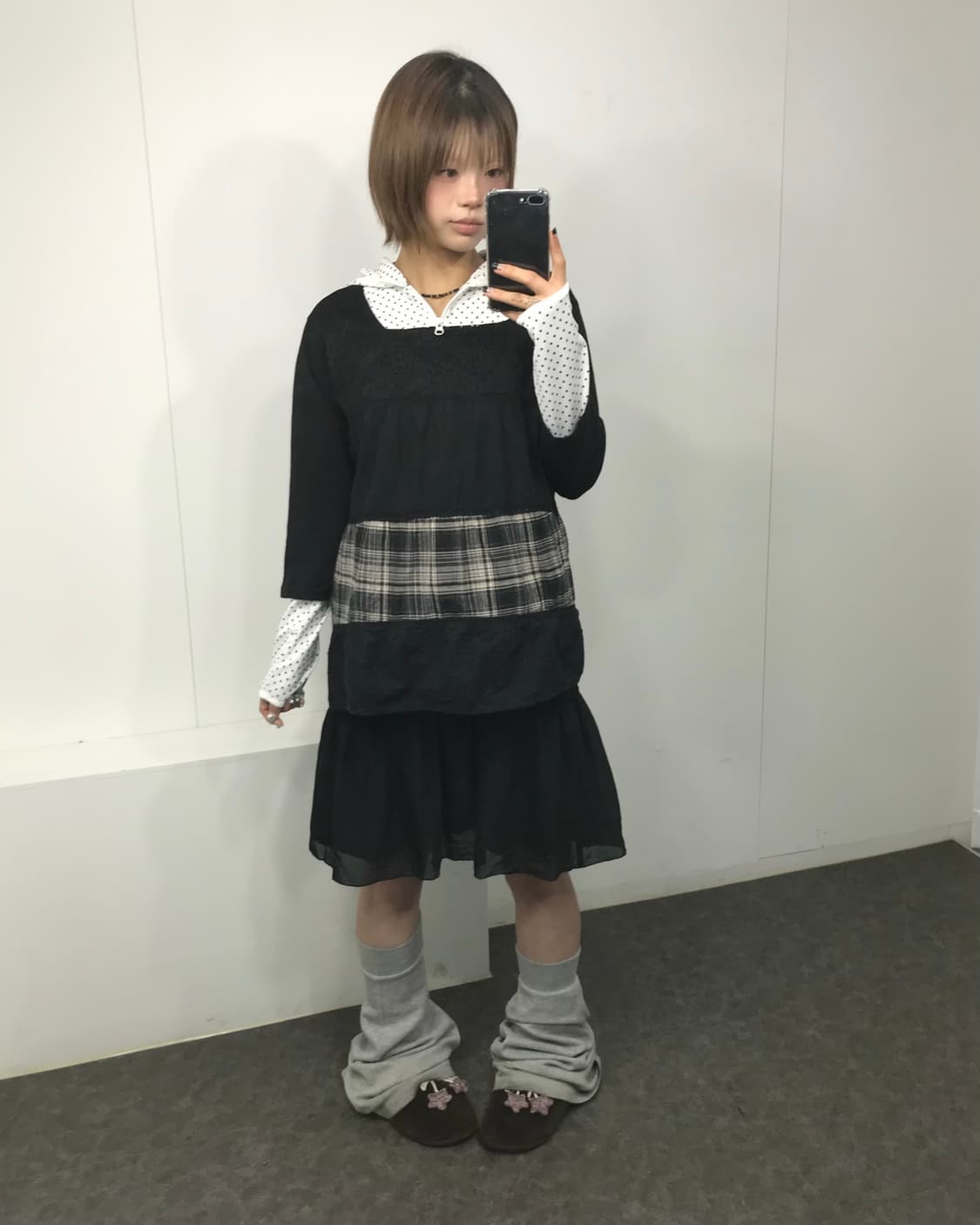 무채색 니혼진 감성 코디 Setྀི  상품이미지2