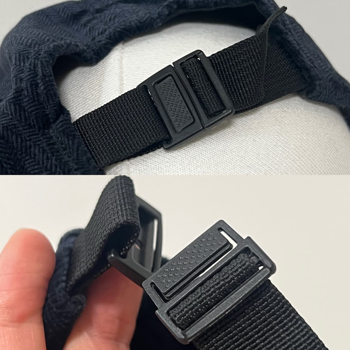 슈프림 2008 헤링본 캠프캡 네이비 상품이미지8