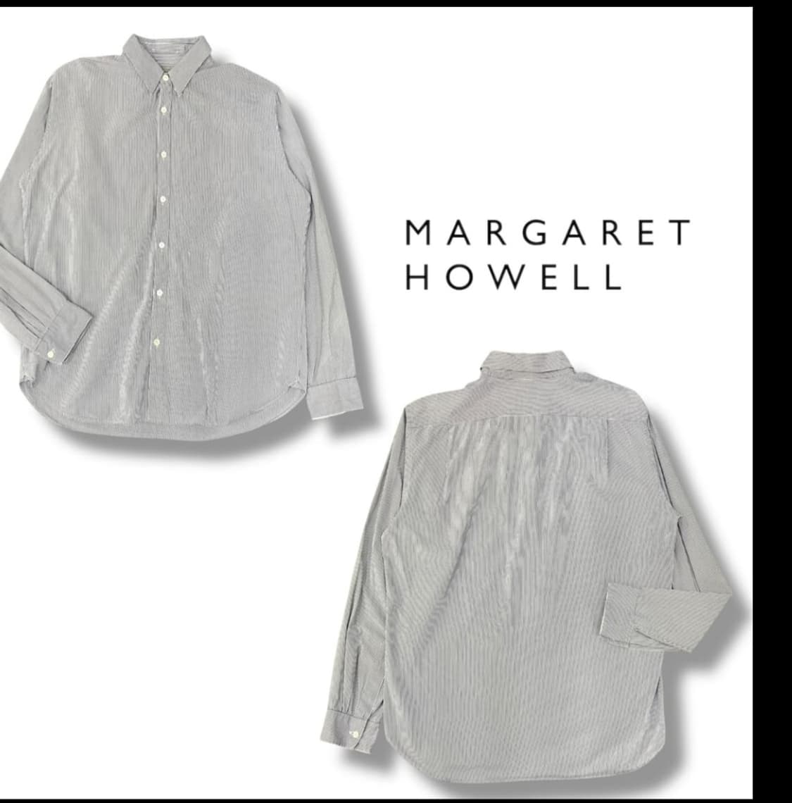 MARGARET HOWEL 스트라이프 셔츠 상품이미지1