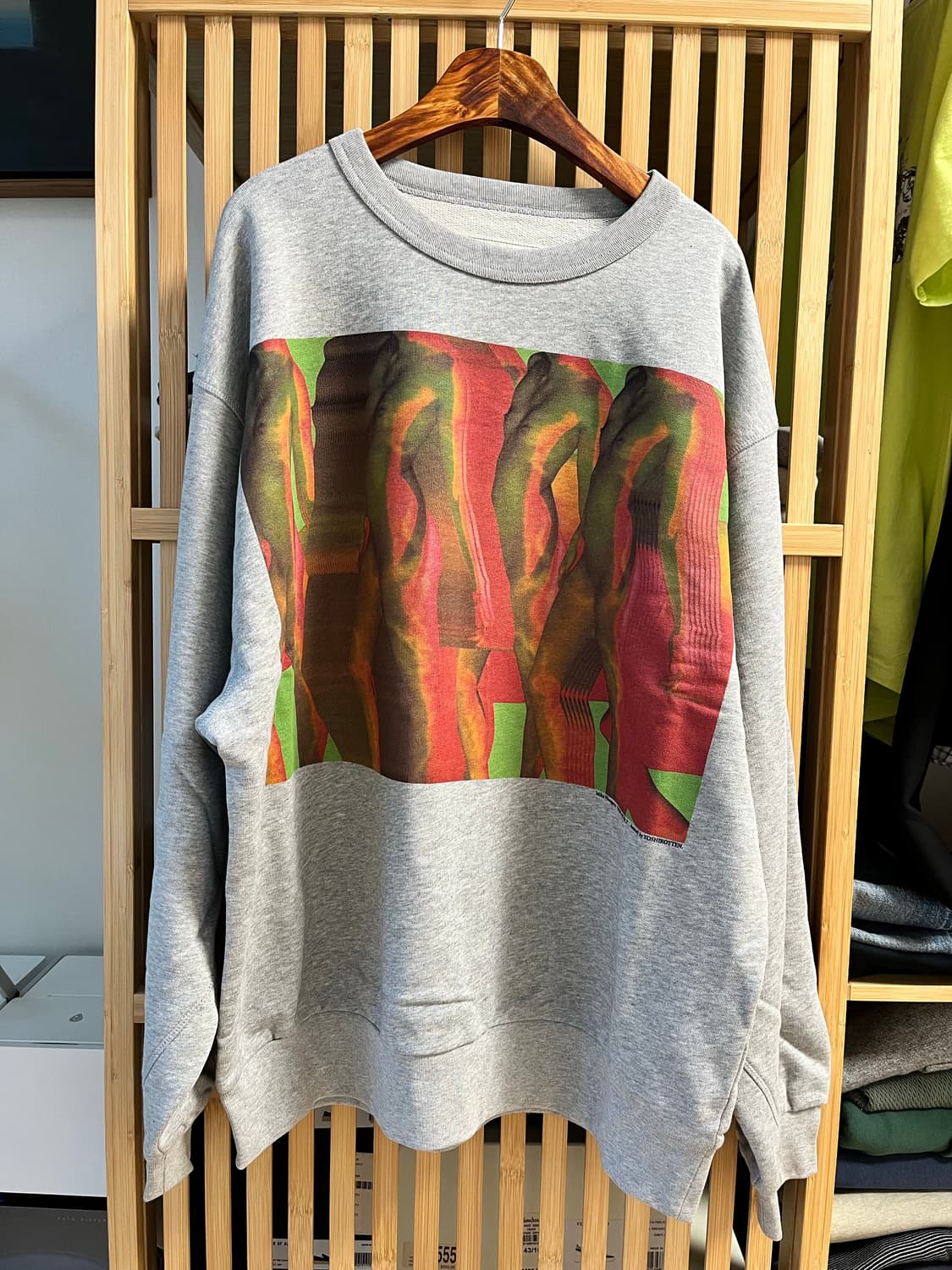 드리스반노튼 Mika Ninagawa 스웻셔츠 그레이 상품이미지1