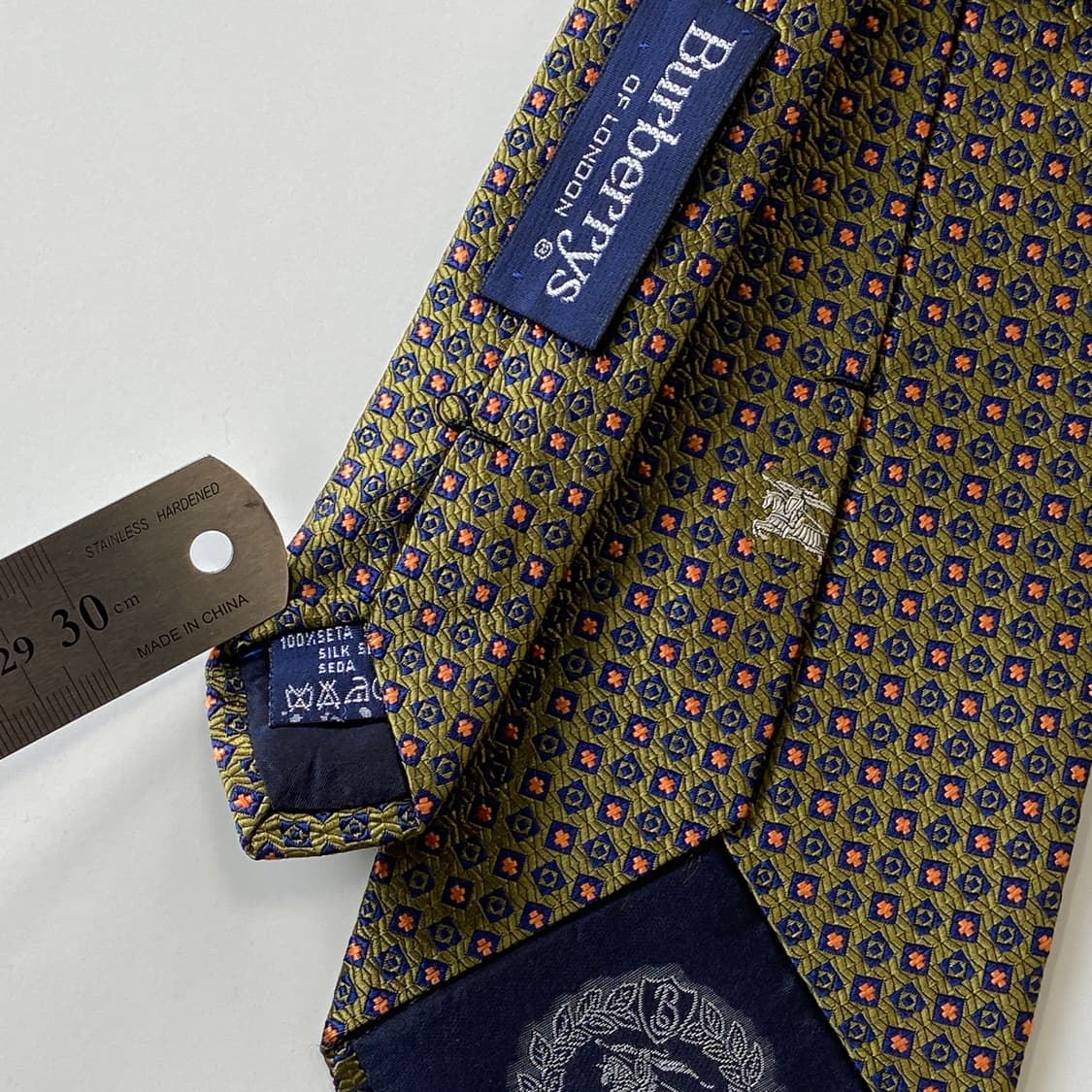 버버리 심플로고 명품 정품 넥타이 (Burberry) 상품이미지5