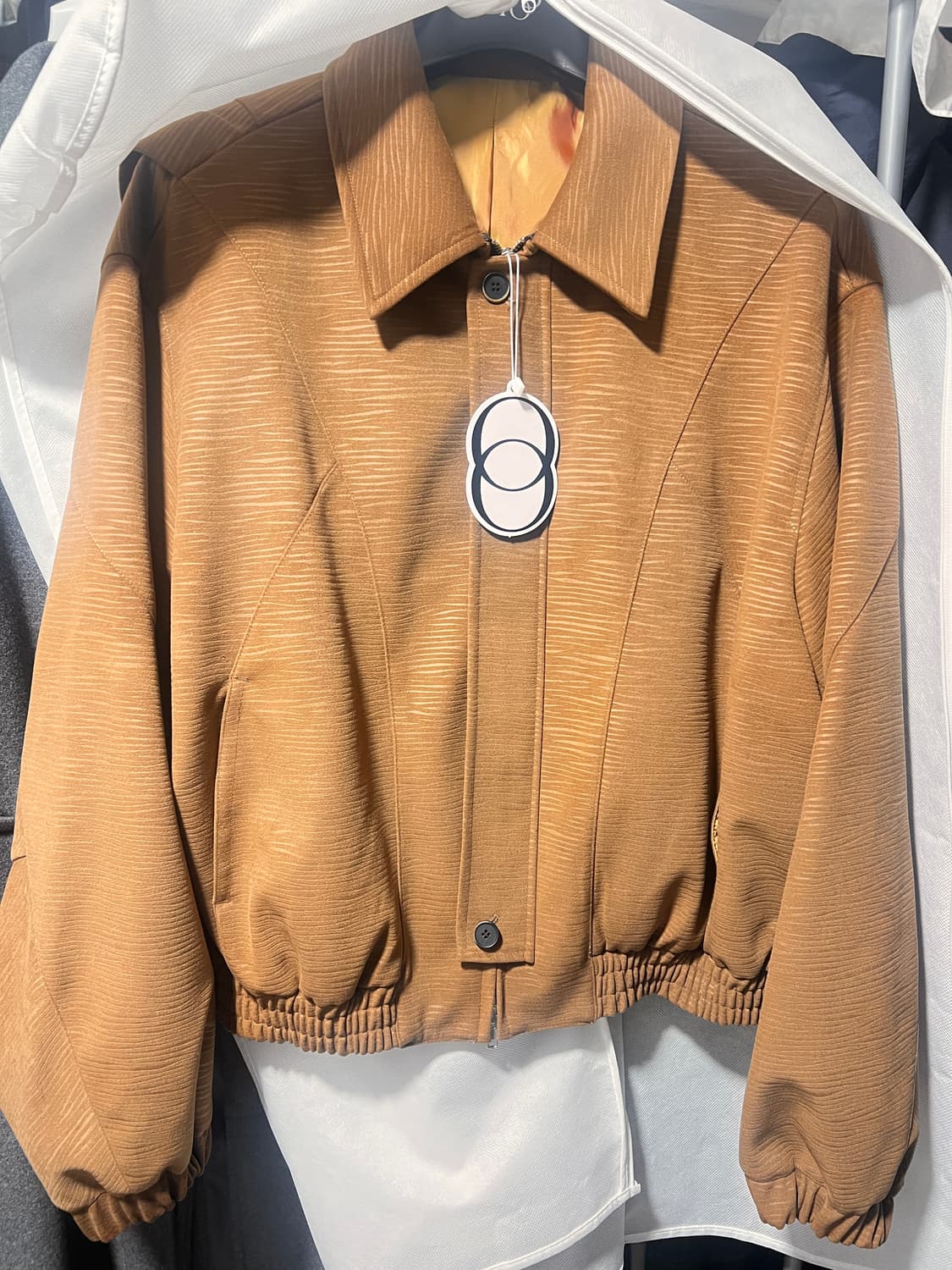 엘무드 크로아상 블루종 48 카멜 상품이미지3