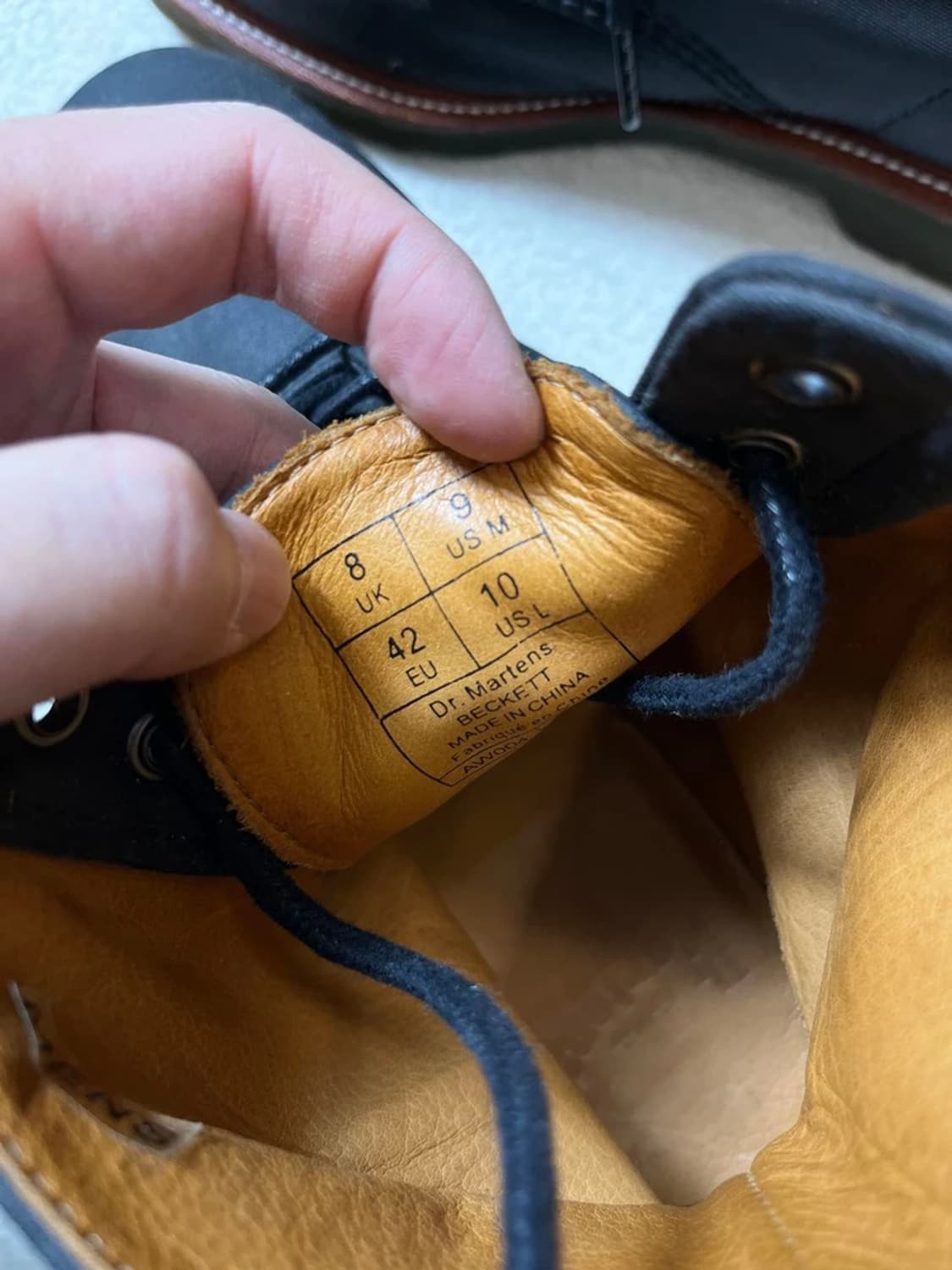 닥터마틴 왁스드 베켓 워커 부츠 A1790 상품이미지8