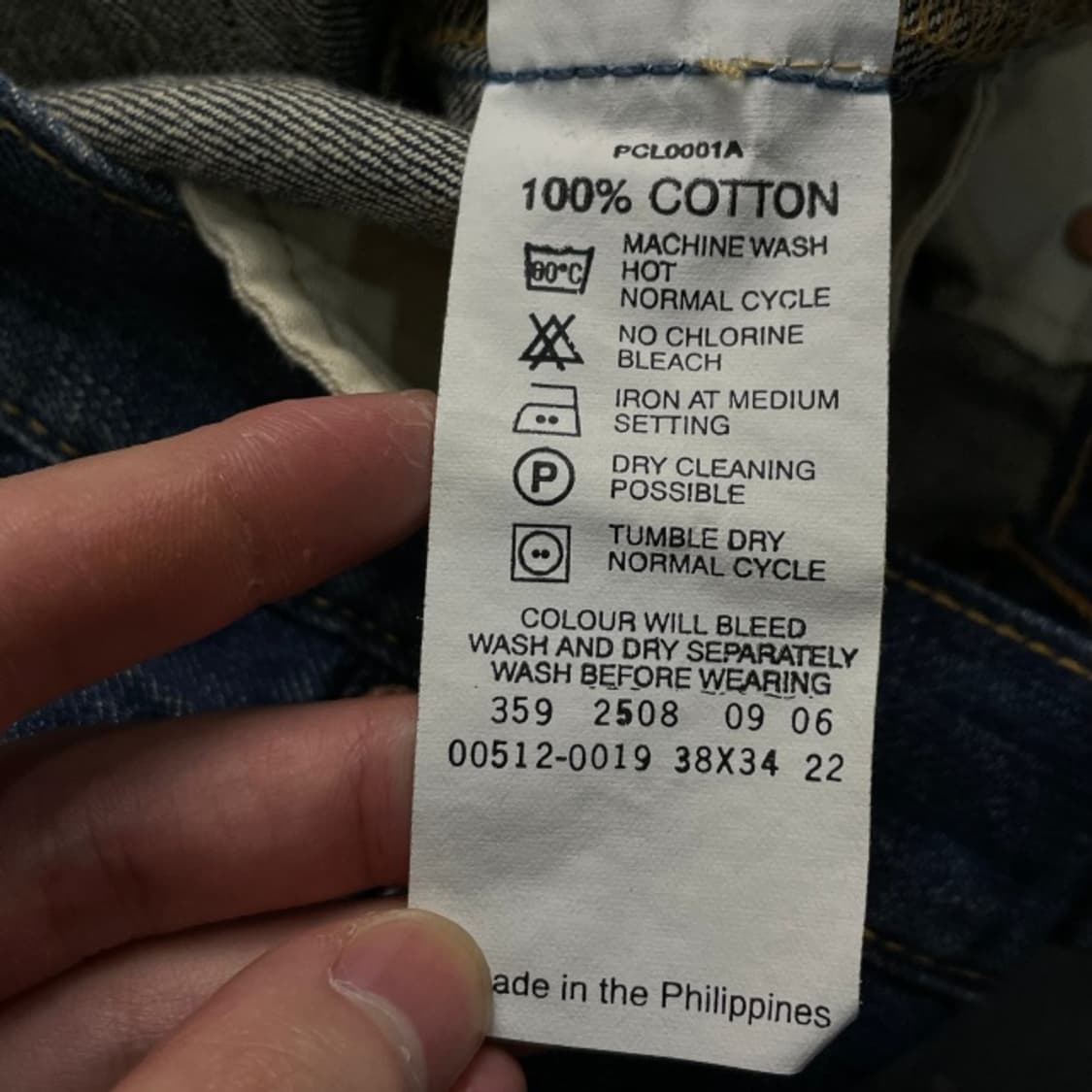 38 리바이스 512 청바지  상품이미지3