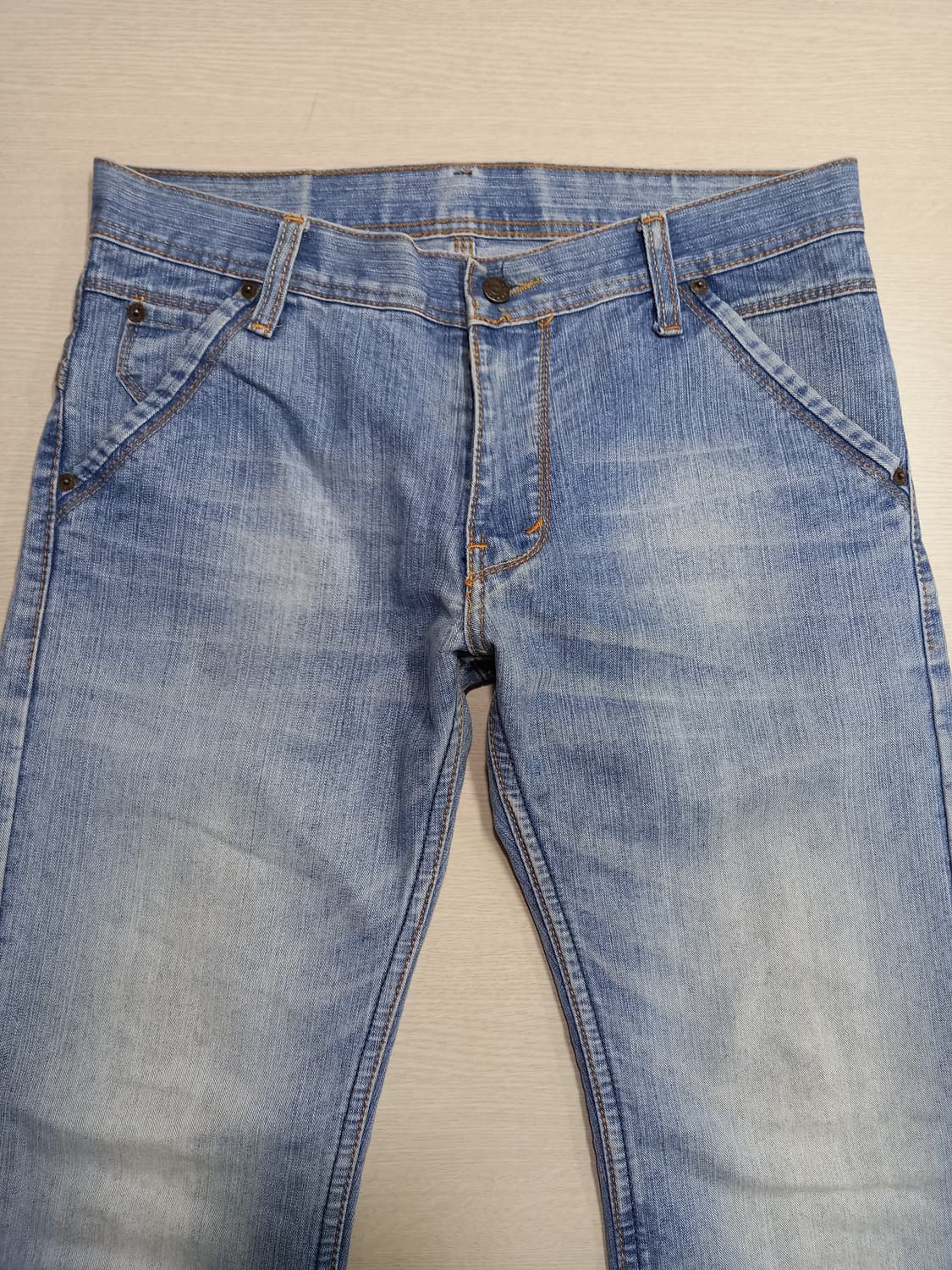 32 Lois 워싱 테이퍼드핏 일자진 32-358 상품이미지3