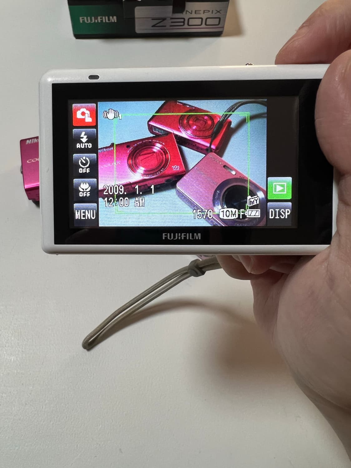 (예약 중)레어 색상 후지필름 파인픽스 Z300 화이트 상품이미지9