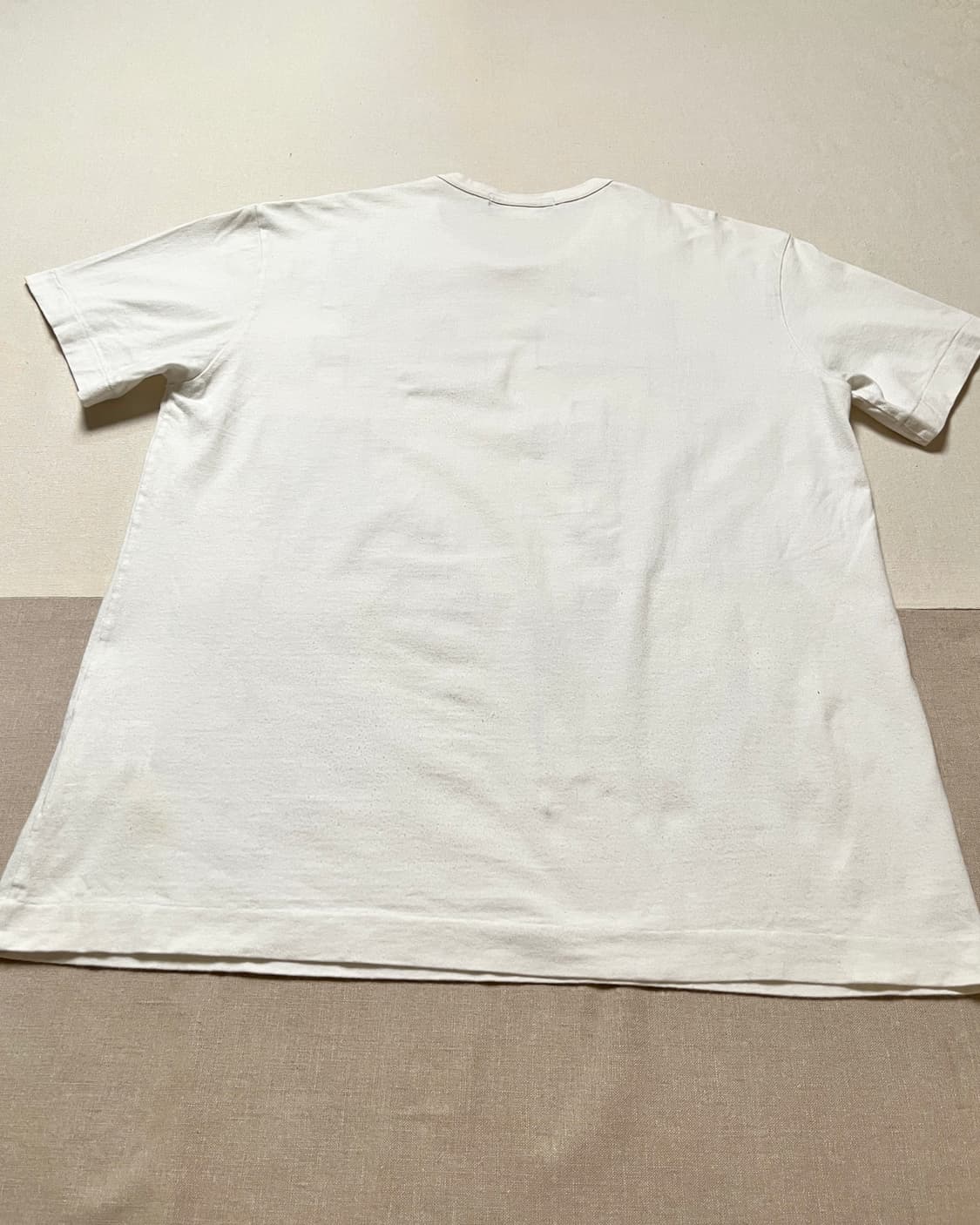 꼼데가르송 옴므 듀스 블럭 패치 티셔츠 comme des garcons 상품이미지4