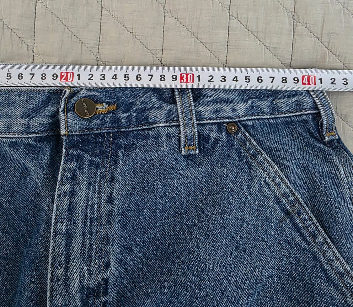 [34X34] 빈티지 칼하트 더블니 B73 DST 데님팬츠 굿 B-11 상품이미지7