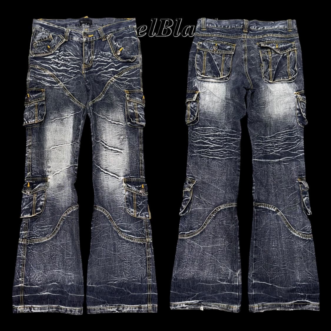 LOWBOX vintage cargo flare denim  상품이미지9