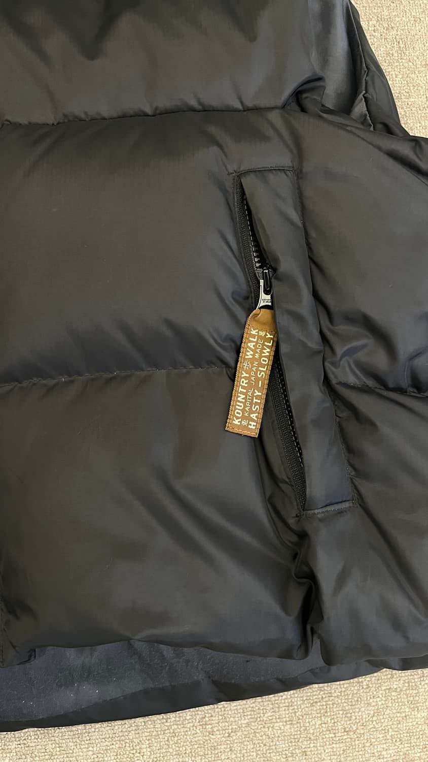 캐피탈 립스탑 나일론 다운 버거 킬 베스트 (3 Size) 상품이미지2