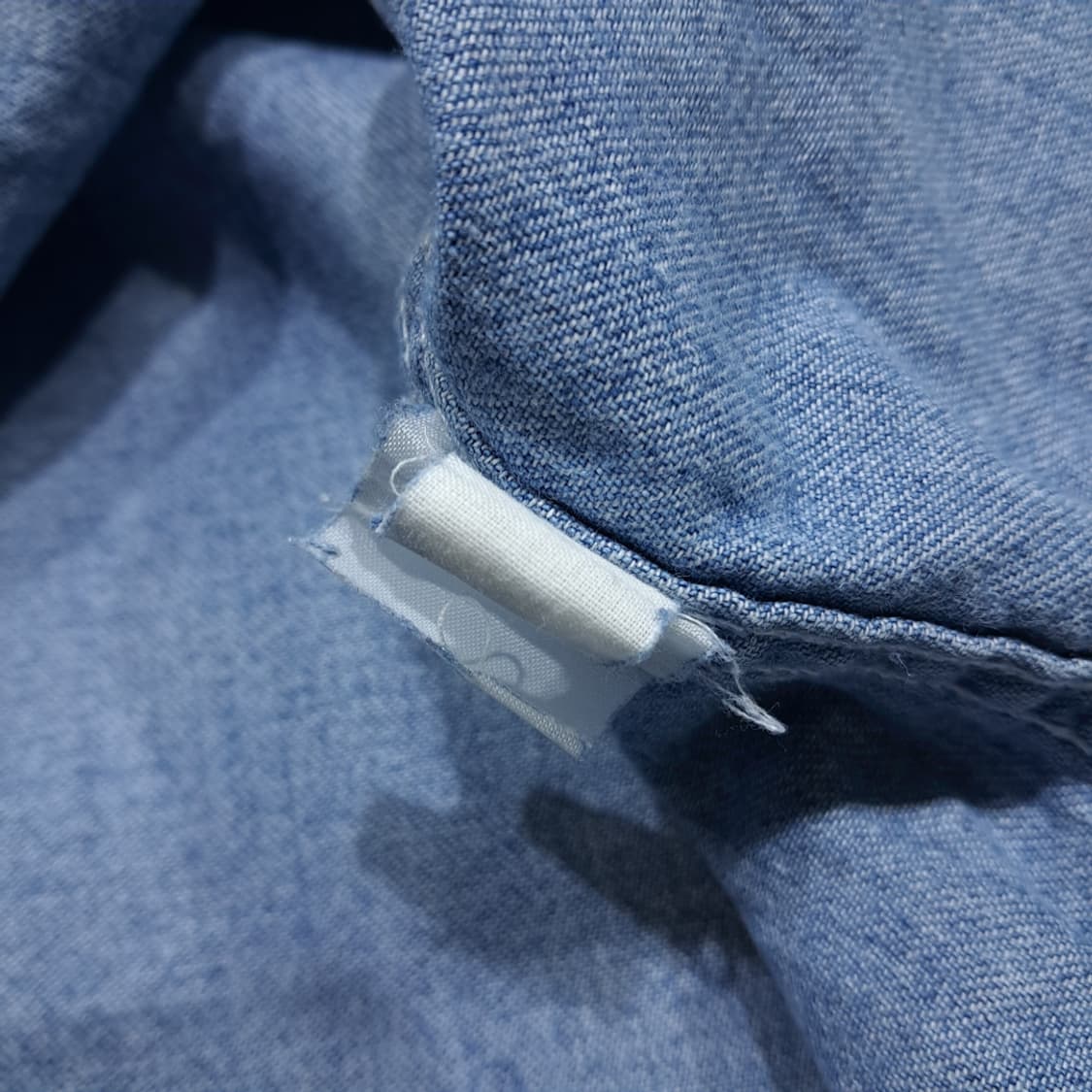 CL232 L 갭 90s 올드갭 데님 버튼다운 셔츠 남방 상품이미지5