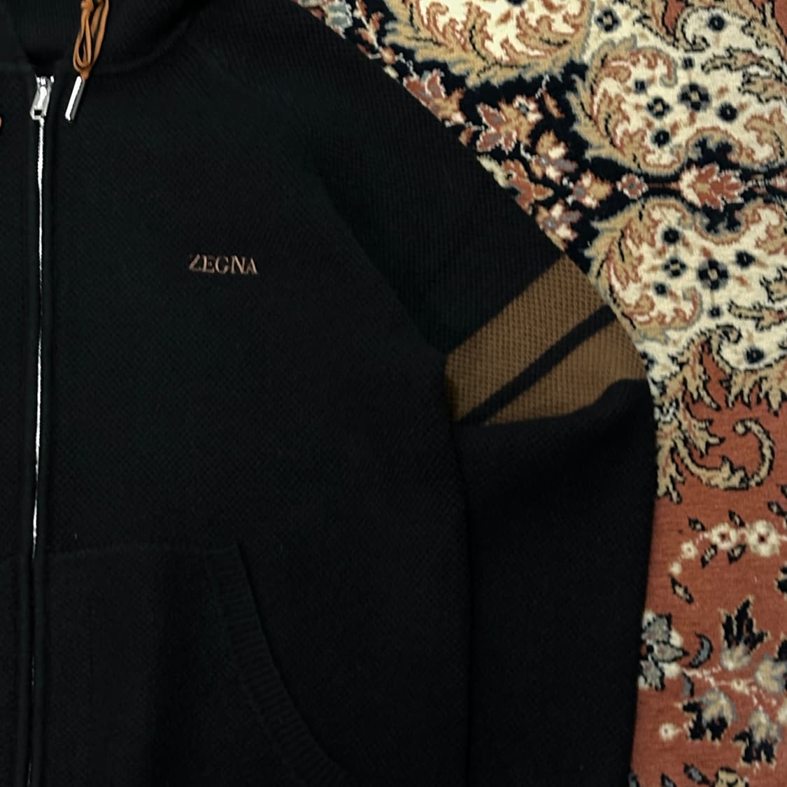 에르메네질도 제냐 울 캐시미어 후드집업 (XL) Zegna 상품이미지3