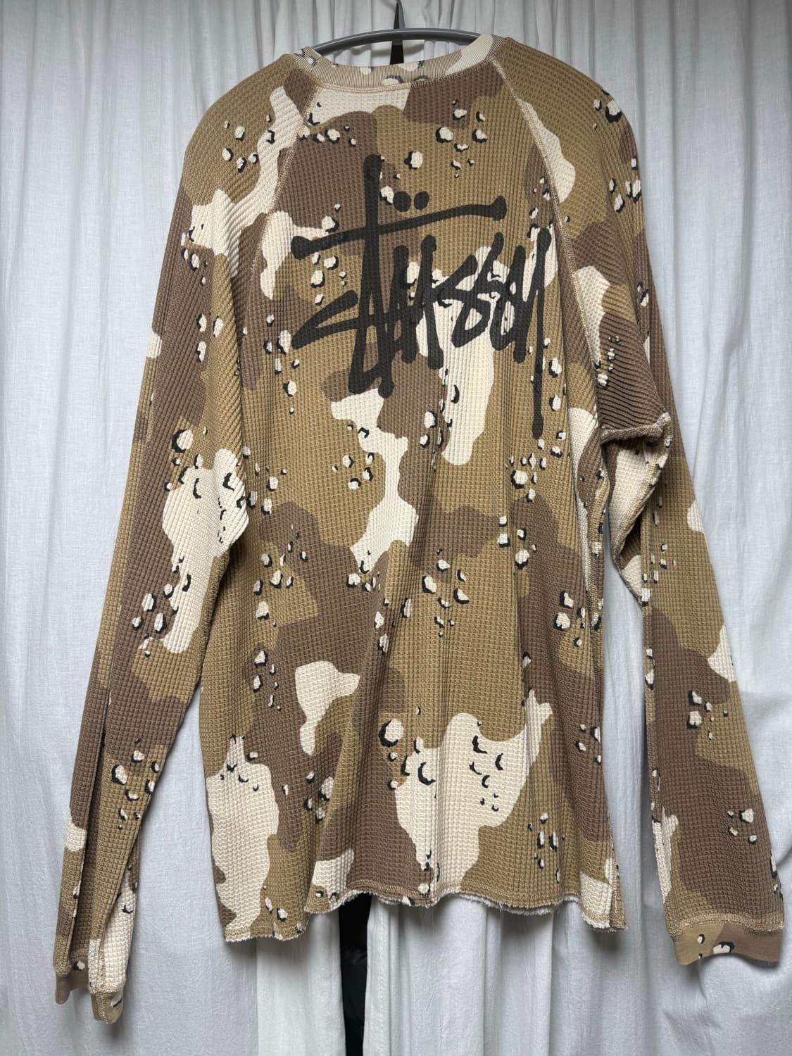 XL) 스투시 써멀 롱슬리브 데저트 카모 상품이미지5