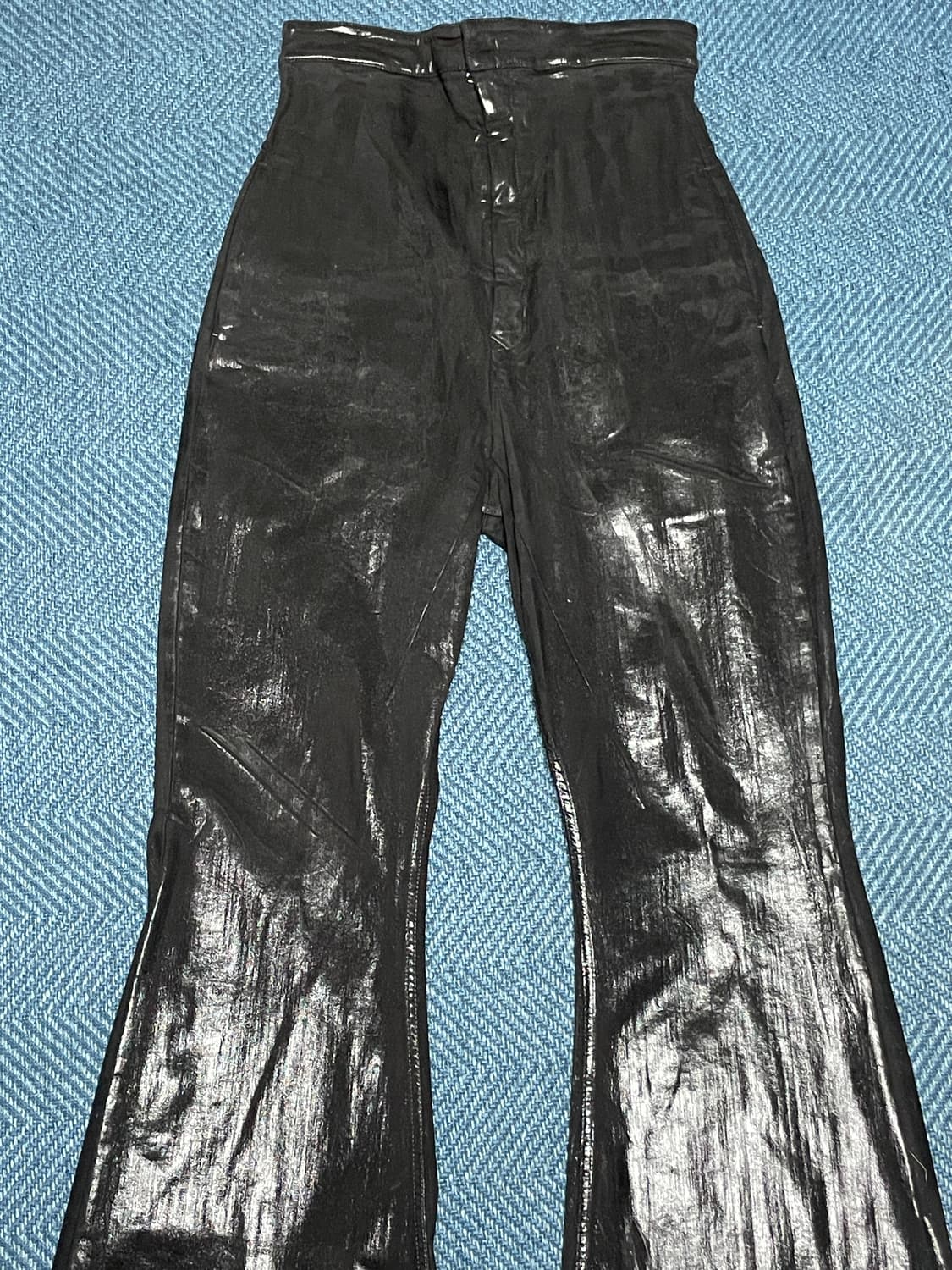 [44/30] 릭오웬스 24SS 더트 볼란 부츠컷 글리터 SBF 상품이미지2