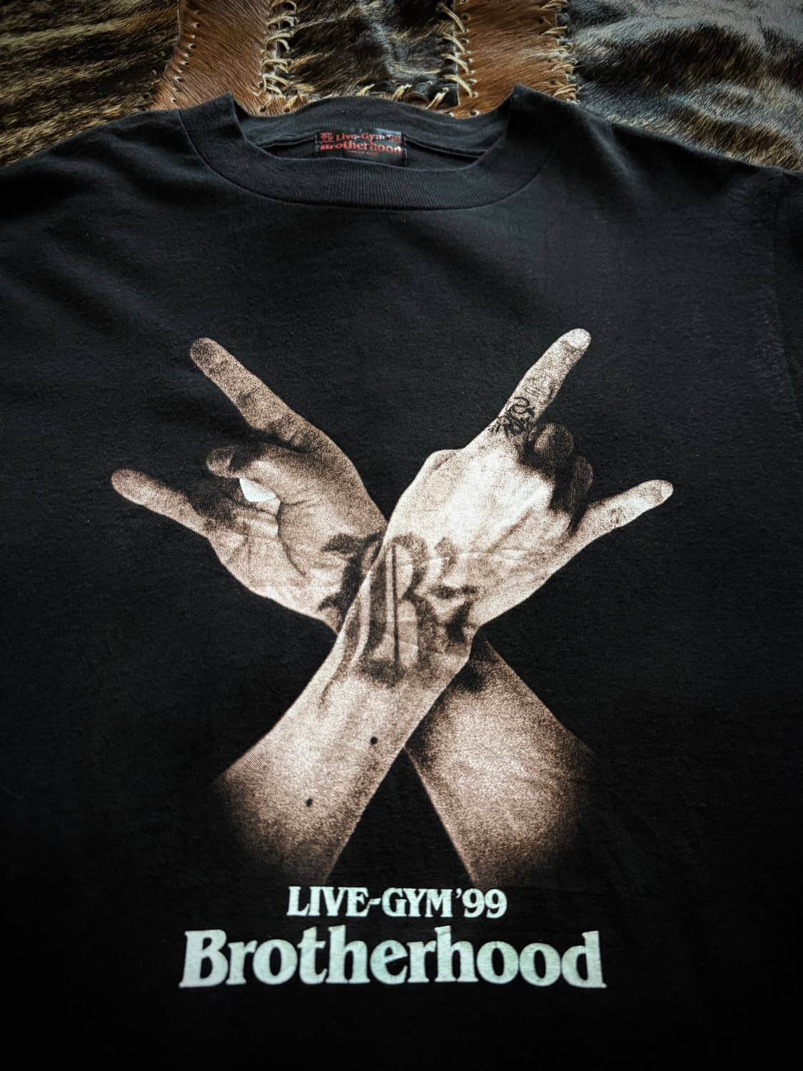 90s B'z Brotherhood Live tour T-shirt 상품이미지3