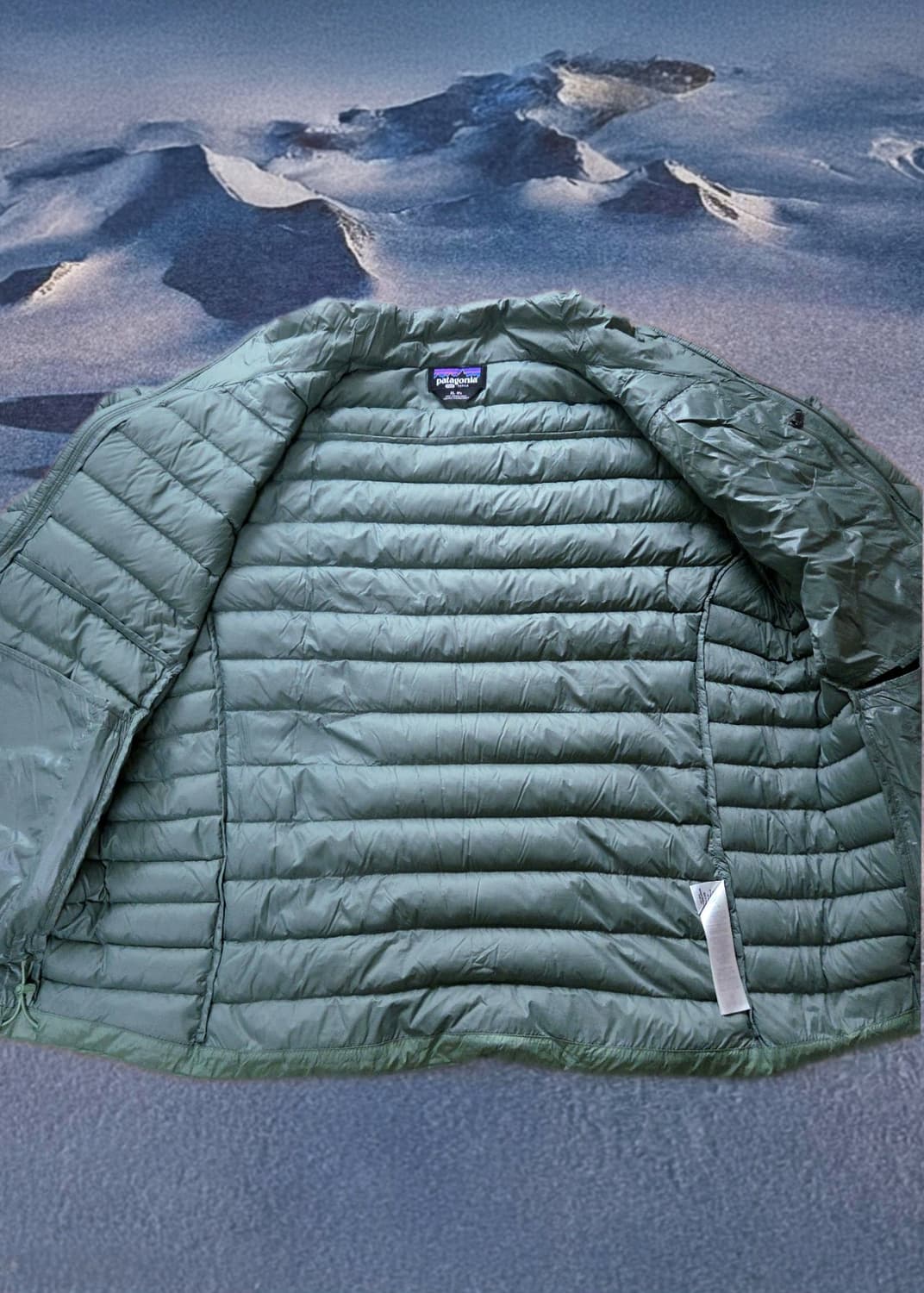 (XL)파타고니아 세이지그린 다운스웨터 패딩 자켓  상품이미지4
