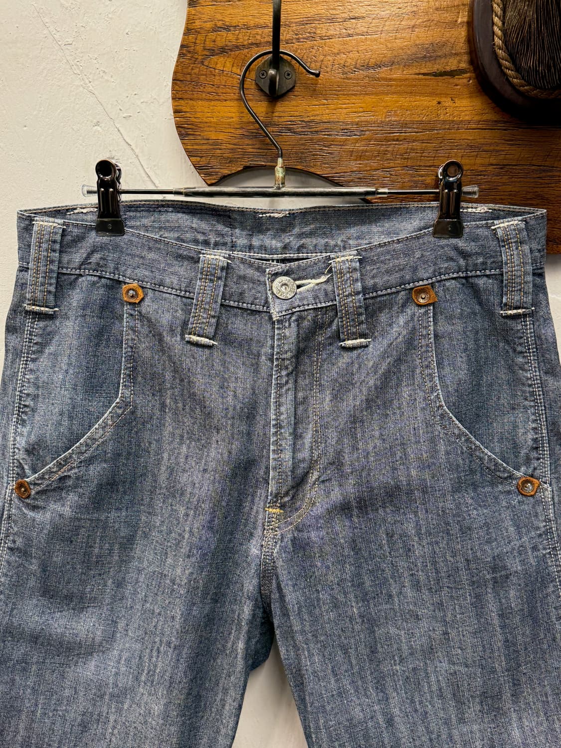 Levi's 503 Buckle-Back Carpenter Denim S 상품이미지5