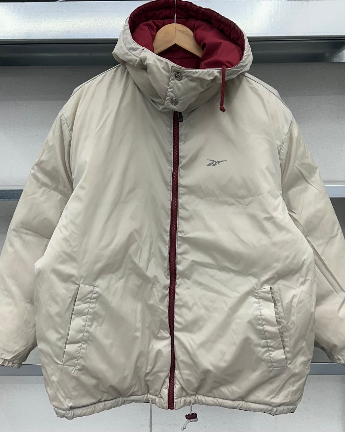 (105)90'S 리복 양면 오리털 패딩-M1520 상품이미지1