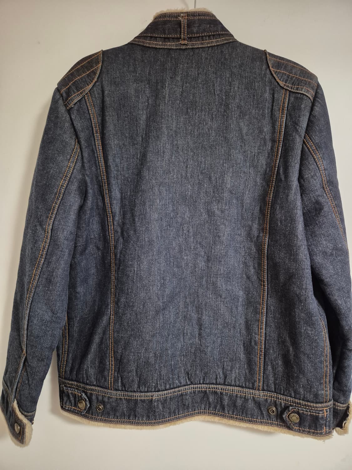 EDWIN 에드윈 쉐르파 바이커 청자켓 상품이미지2