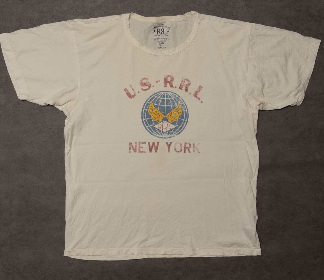 RRL 더블알엘 밀리터리 티셔츠 XL 상품이미지1