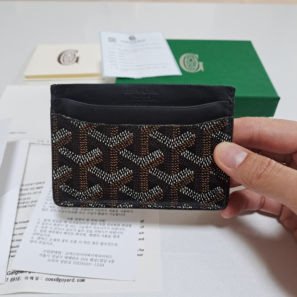 [100%/정품] 고야드 생쉴피스 카드지갑, 고야드지갑,고야드카드지갑 상품이미지1