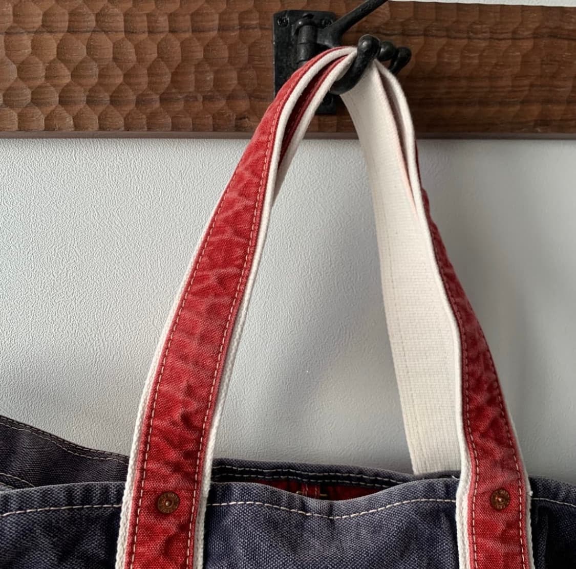 택포) Niceness 24ss L.Lesh navy red 판매 상품이미지5