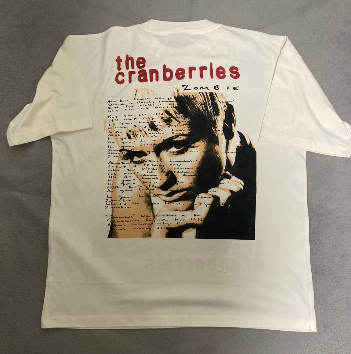 [XL] The Cranberries Zombie Bootleg Tee 상품이미지8