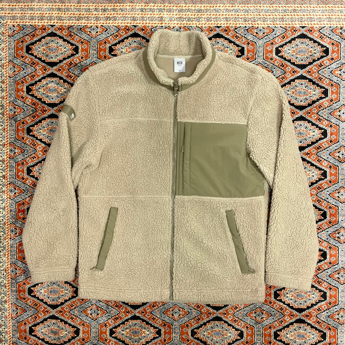 K2 베이지 플리스 자켓 남성95 상품이미지1