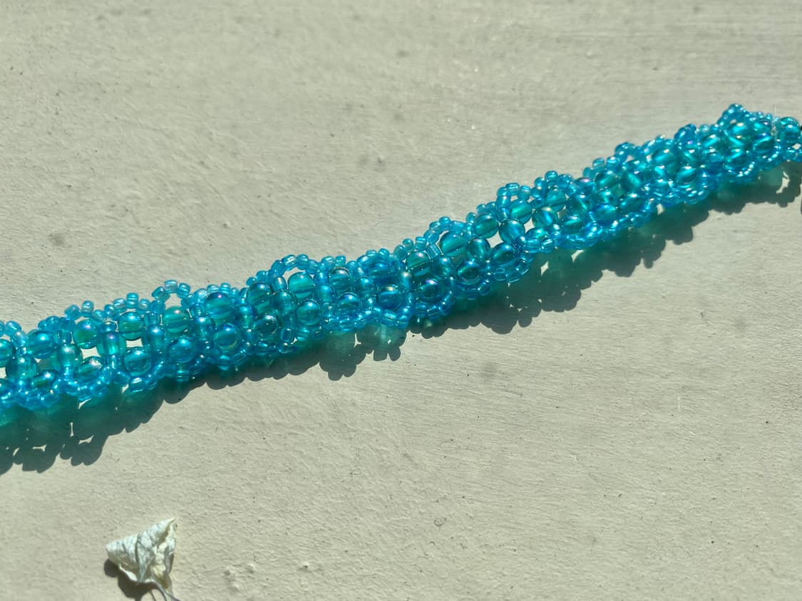 Blue Beads Bracelet 상품이미지4