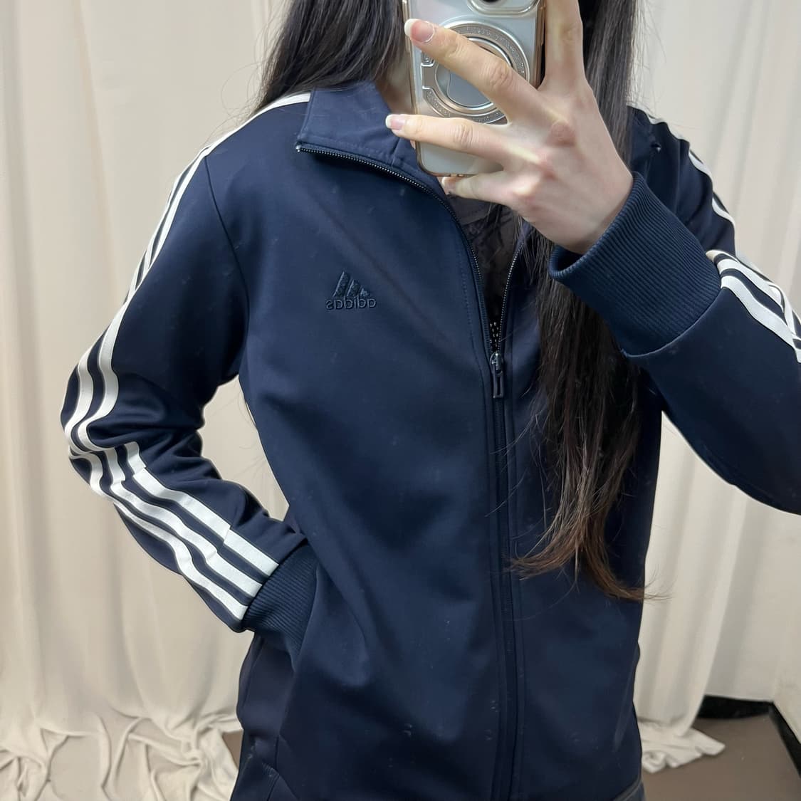 Adidas navy jersey  상품이미지3